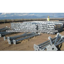 Helical anchor for solar panel foundations